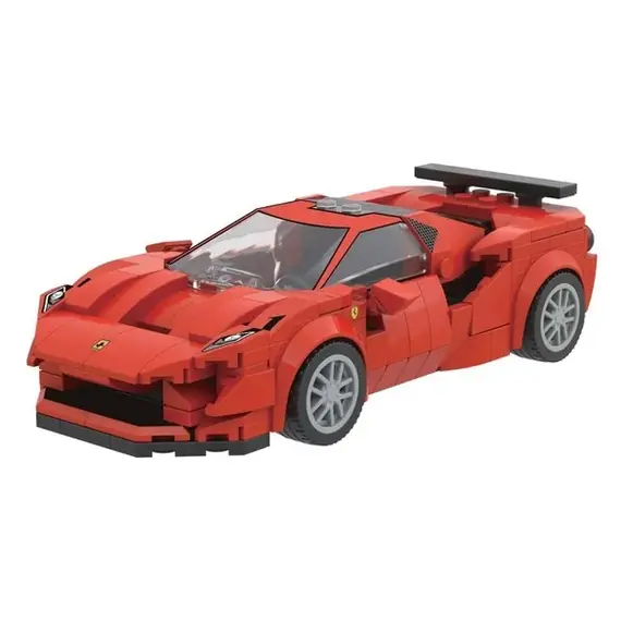 Lodër ndërtimi, makinë Ferrari e kuqe (272 copë)