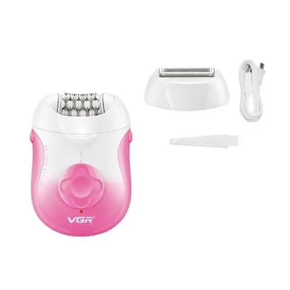 Epilator Profesional VGR V-727 2-në-1 Cordless me Bateri të Rikarikueshme