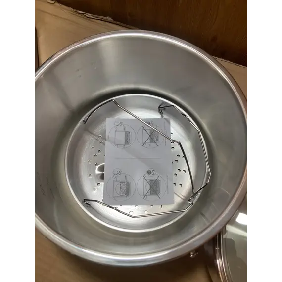 Tenxhere me presion Happy Unique 4L + 6L çelik inox, 4 imazh