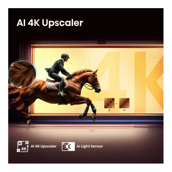 Televizor 43″ Hisense 43A6Q 4K UHD Smart VIDAA HDR10+ Dolby Vision, 3 imazh