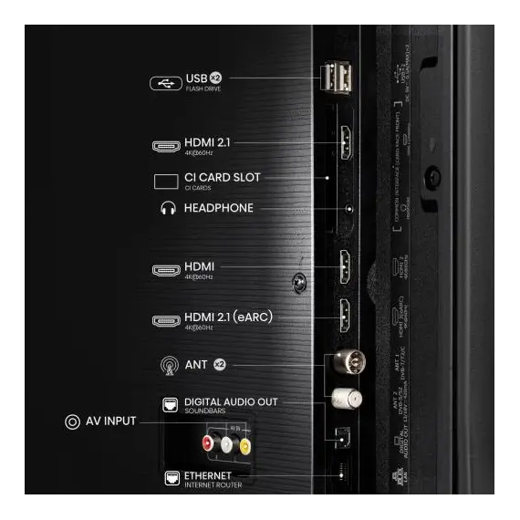 Televizor 43″ Hisense 43A6Q 4K UHD Smart VIDAA HDR10+ Dolby Vision, 11 imazh