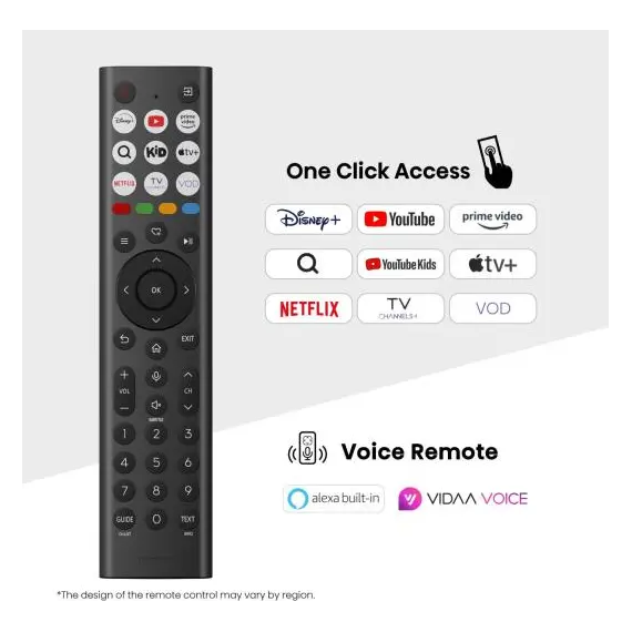 Televizor 43″ Hisense 43A6Q 4K UHD Smart VIDAA HDR10+ Dolby Vision, 10 imazh