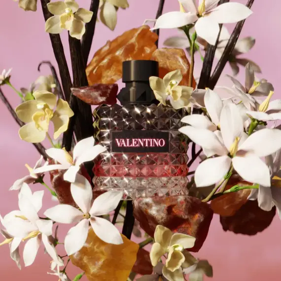 Set Valentino Donna Born in Roma Intense EDP 50ml + Maui Hibiscus Conditioner 385ml + Linfa Age Energizing Bath & Xhel Dhuratë, 5 imazh