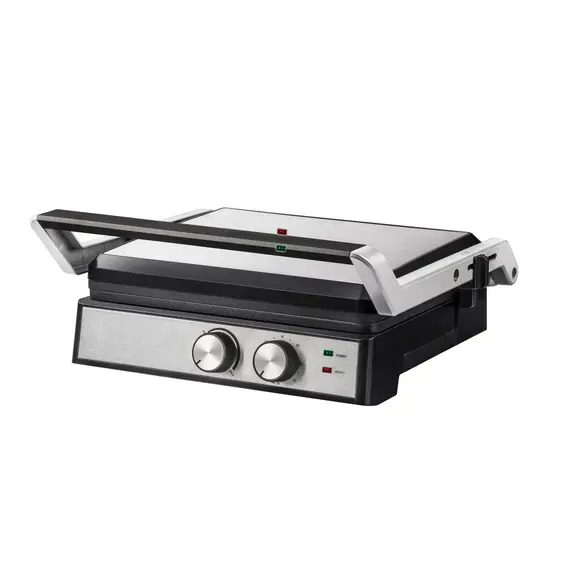 Grilë Elektrike Hyundai B-281 – 2000W, Hapje 180°, Pllaka Jo-Ngjitëse