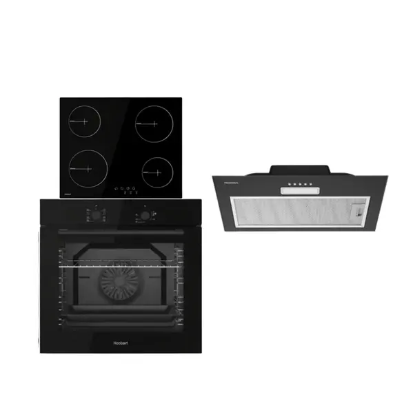 Set Furre HOOBART COHBSFBI801B + Suprine HOOBART CHHBSF6401T + Aspirator HOOBART CHHBTM52FBIB