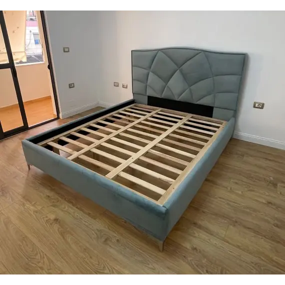 Krevat Santa - Ngjyrë blu e hapur / Dyshek Starflex 19x160x190 cm + 2 Jastëk Komfort 40x60 cm, 2 imazh