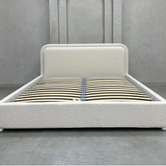 Krevat Pure – Ngjyre e bardhë e ngrohtë / Dyshek Starflex 19x160x190 cm + 2 Jastëk Komfort 40x60 cm, 2 imazh