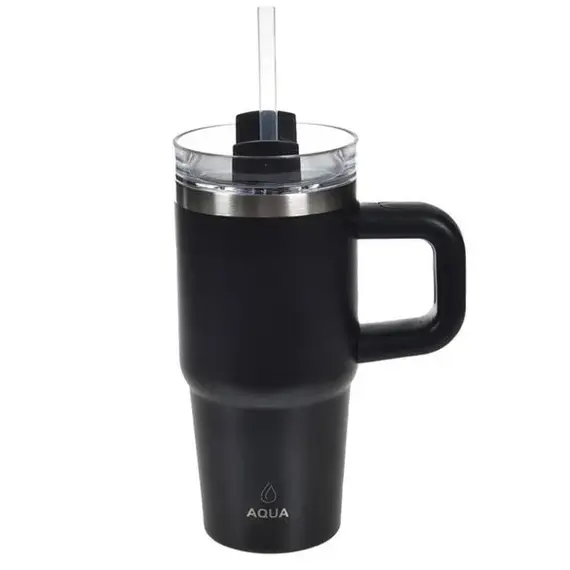 Gotë termike e zezë me dorezë 420 ml