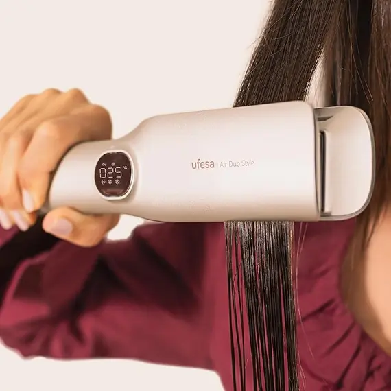 Stilues Flokësh Ufesa Air Duo Style 3 në 1 Motor Dixhital 110000 rpm Pllaka Qeramike, 4 imazh