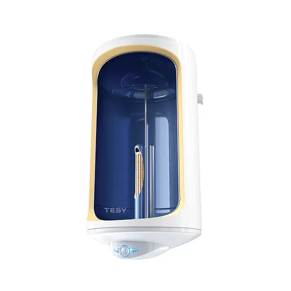 BOLIER TESY 80 LITRA VERTIKAL ANTICALC CERAMIC, 2 imazh