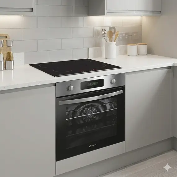 Set Candy Furre + Pianurë , FIDC X605 L 65L A+ & CH64XB 4 Zona Qeramike, 2 imazh