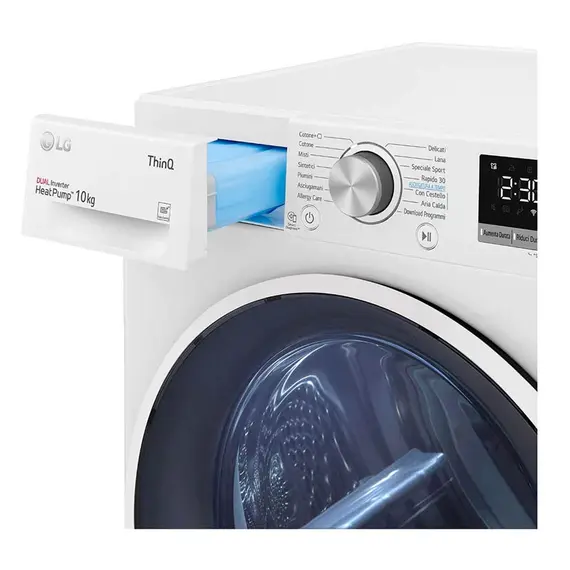 Tharëse Rrobash LG RH10V9AV4W 10KG Me Kondesim Klasa A+++, 3 imazh