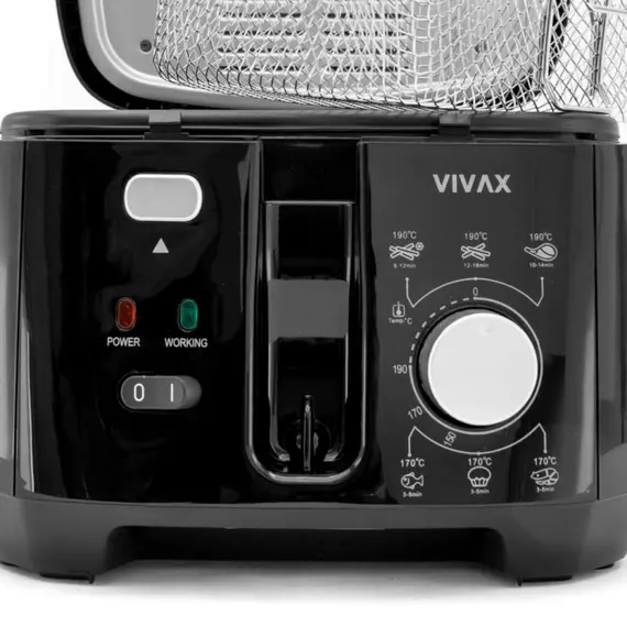 Air Fryer Vivax DF-1800B 2.5 L 1800 W, 5 imazh