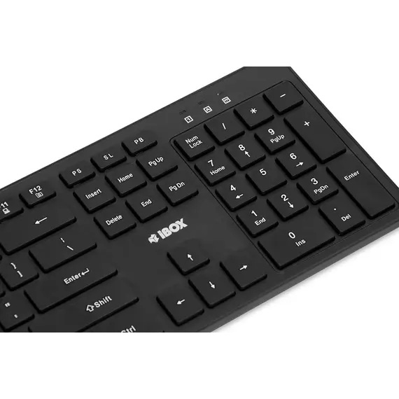 Set tastierë dhe mouse wireless iBOX Workstation Pro Kit RF 2.4 GHz, 4 imazh