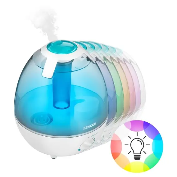 Lagështues Ajri Sencor SHF 2080WH 25 W Me ndriçim nate, 3 imazh