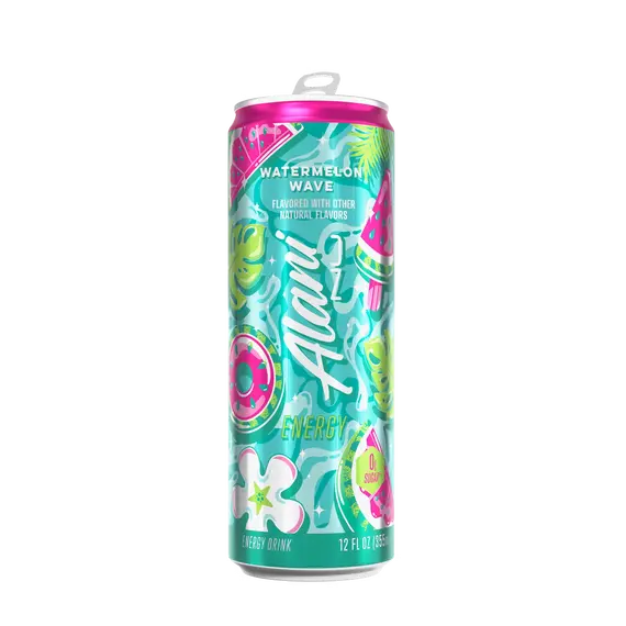 Pije energjike Alani Nu Energy Drink Shije Shalqi 355 ml 200 mg Kafeinë Pa sheqer, 2 imazh