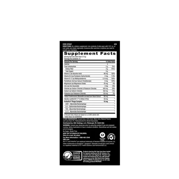 Pluhur elektrolitesh Amplified Hydration Shije Lime Limon, 2 imazh