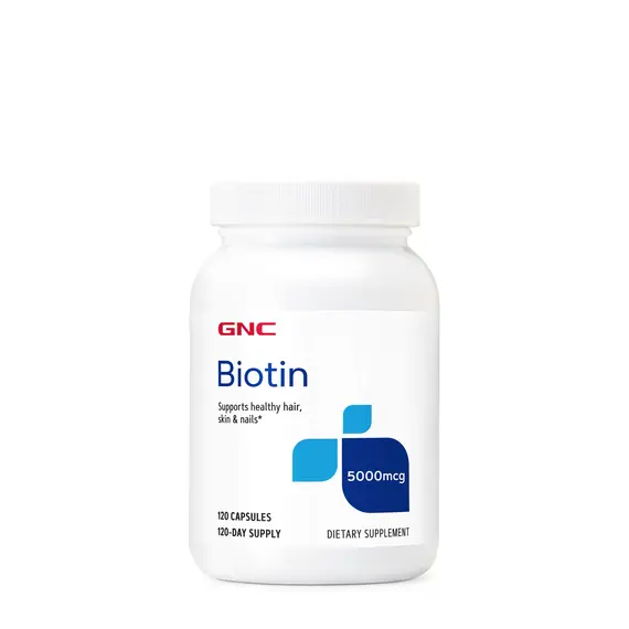 GNC Biotinë 5000 mcg 120 Kapsula