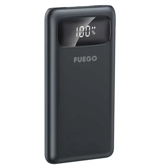 POWERBANK FUEGO FG168K SUPER CHARGE 10000mAh BLACK