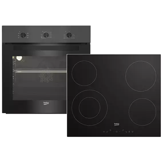 Paketa Beko Smart Home – Furrë, Aspirator, Lavastovilje, Frigorifer & Lavatrice, 2 imazh