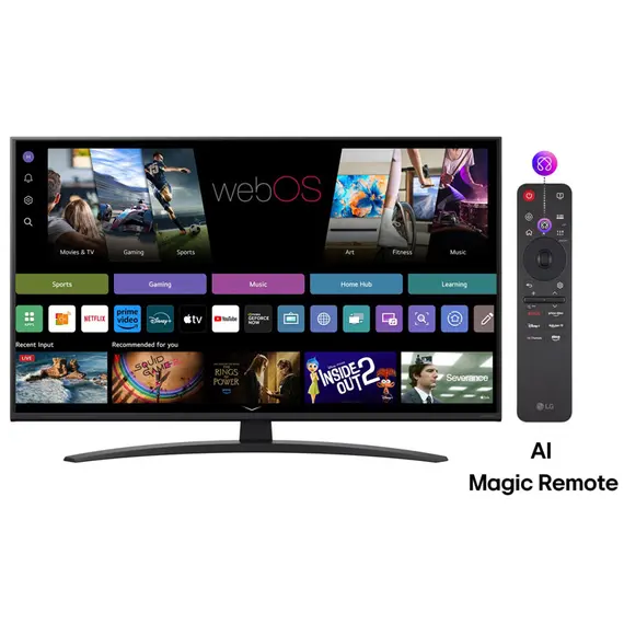 TV 43" LG 43NANO81A3A.AEU NanoCell 4K UHD Smart WebOS 25, 3 imazh