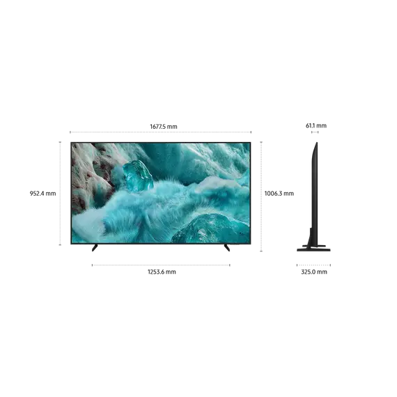 TV 75" Samsung QE75Q7FAAUXXH 4K Ultra HD QLED Smart TV, 4 imazh