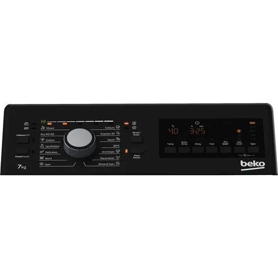 Lavatrice BEKO BTL1WFP10722 7Kg 1200 rpm B Me Hyrje Nga Siper, 5 imazh