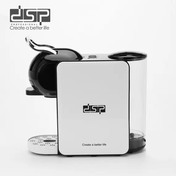 Ekspres Kafeje me Kapsula DSP KA3131 1450W – Për Kafe Perfekte me Nespresso, Dolce Gusto dhe Pluhur, 3 imazh