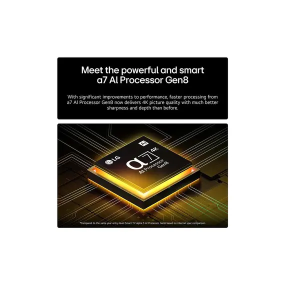 TV 50" LG 50UA75006LA 4K UHD AI Smart TV (2025), 8 imazh