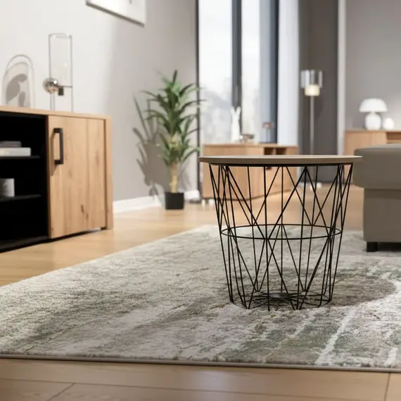 Tavoline Anesore Mariffa - Black, 2 imazh