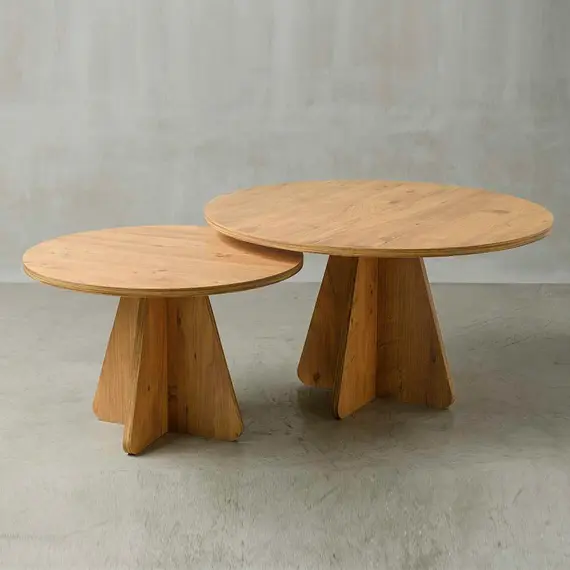 Tavoline Mesi Set Tetris - Drruri - Kembe Black, 2 imazh