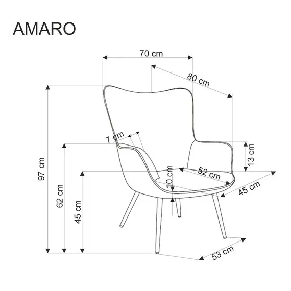 Poltron Amaro Jeshile, 5 imazh