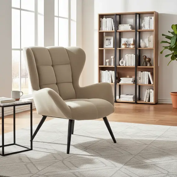 Poltron Troy Bezhe - Tyrion Bezowy, 2 imazh