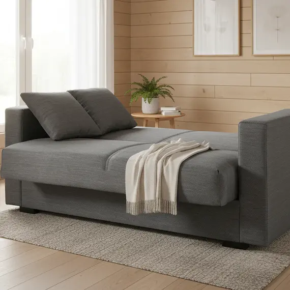 Divan me Hapje 3 - Artemis Gri e Celet, 3 imazh