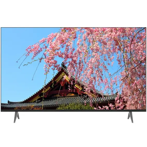 TV 55" FUEGO 55ELU720GTV LED 4K Ultra HD Smart Google TV Frameless + Mbajtese Murale Dhurate SF26-63, 2 imazh