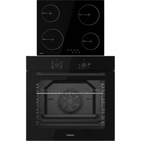 Set Furre Inkaso Hoobart + Suprine 4 Zona + Aspirator 52cm + TV 43" Hoobart Full HD Smart + Frigorifer 212L Hoobart + Tharese Flokesh First Austria, 6 imazh