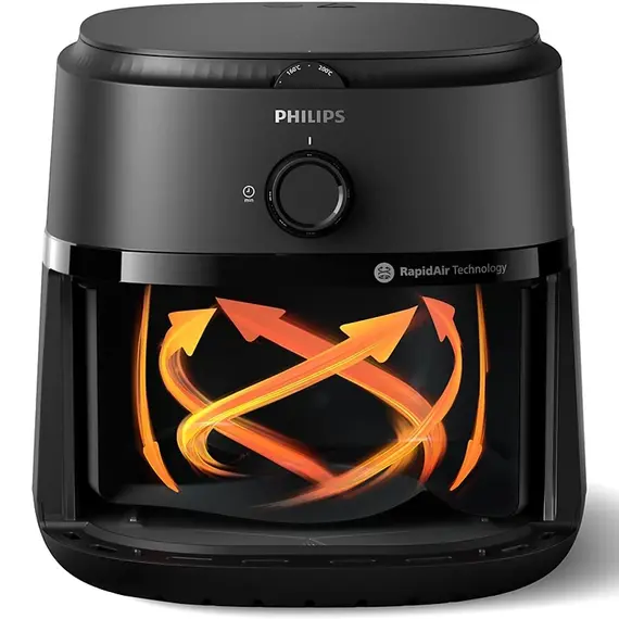 Set Multicooker Philips HD2237/40 6L 1300W + Air Fryer Philips NA130/00 6.2L 1700W, 7 imazh