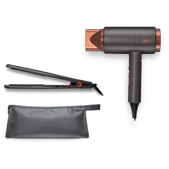 Ufesa Set Tharese + Pjaster + Xhel dushi Bottega di LungaVita Linfa Age Dermorestoring Gentle, 2 imazh