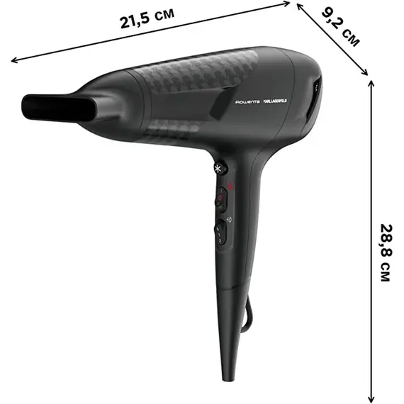 Tharese Flokesh ROWENTA x KARL LAGERFELD CV581LF0 + Bottega di LungaVita Linfa Age Tonic Energizing Bath & Dush Xhel, 6 imazh