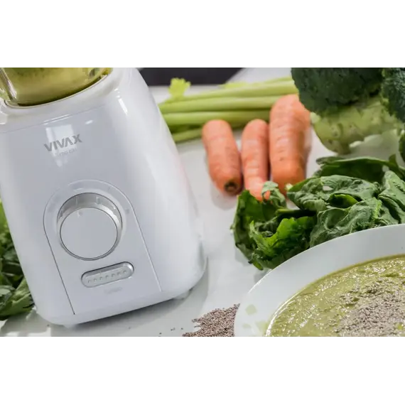Set Blender Vivax BL-600G 1.5L 600W + Shtrydhese Frutash Vivax AJ-800 800W, 4 imazh