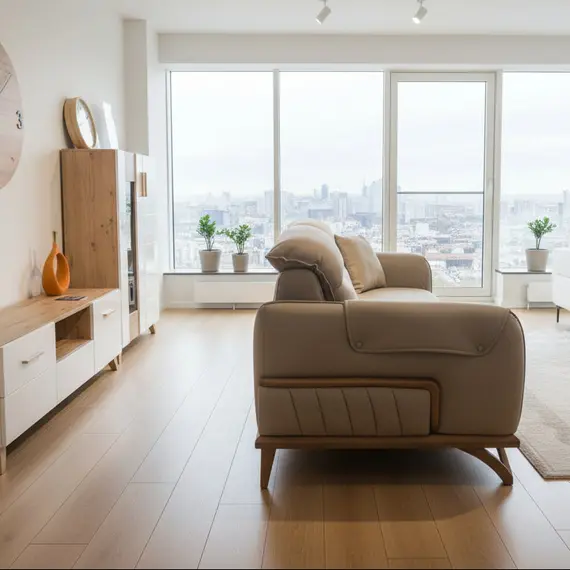 Kolltuk 3-sh Enzo-Bezhe, 3 imazh