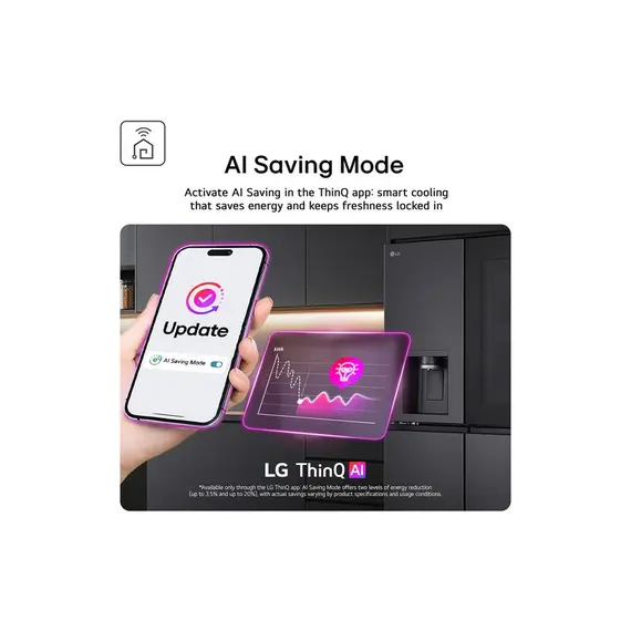 Frigorifer LG GBBSJ10EPY 333L Total No Frost Smart Inverter ThinQ, 13 imazh