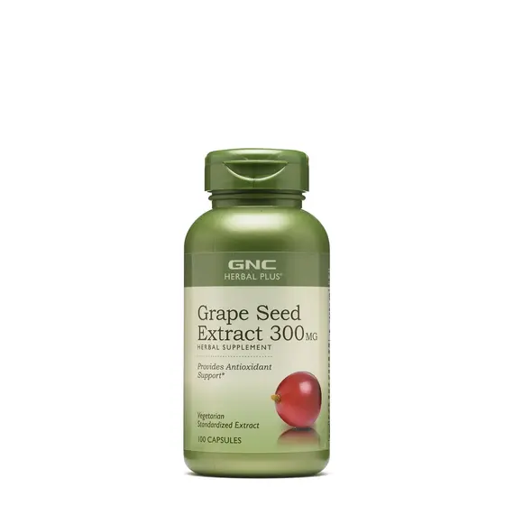 Grape Seed Extract 300 mg 100 kapsula antioksidant për zemrën dhe imunitetin