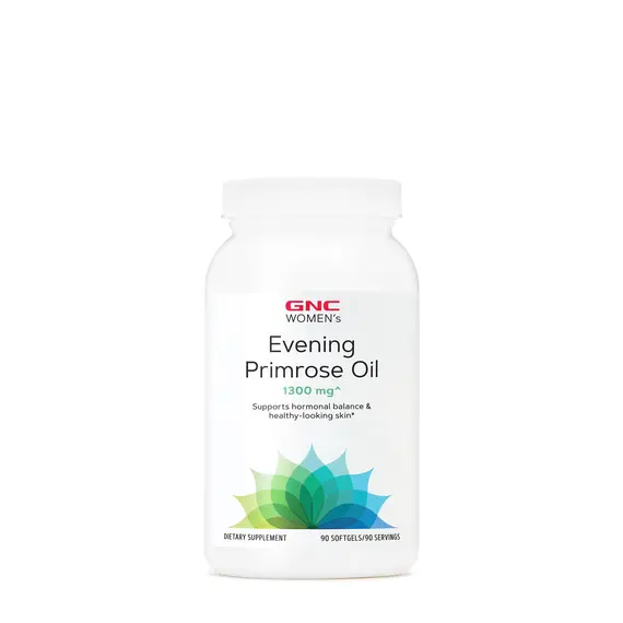 Women’s Evening Primrose Oil 1300 mg për balancë hormonale dhe lëkurë të shëndetshme