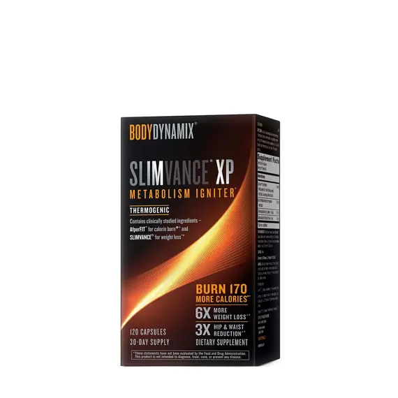 Slimvance XP thermogenic fat burner për metabolizëm dhe humbje peshe, 2 imazh