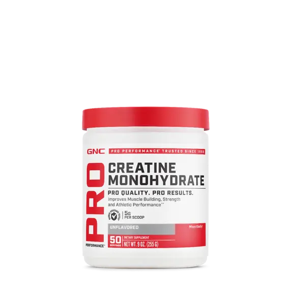 GNC Pro Performance Creatine Monohydrate 5g 50 racione suplement për energji dhe performancë muskulore