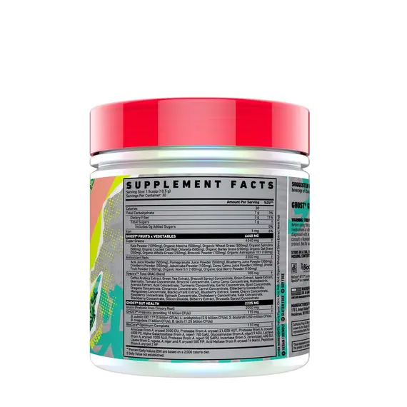 Ghost Greens Guava Berry suplement greens me probiotikë dhe antioksidantë