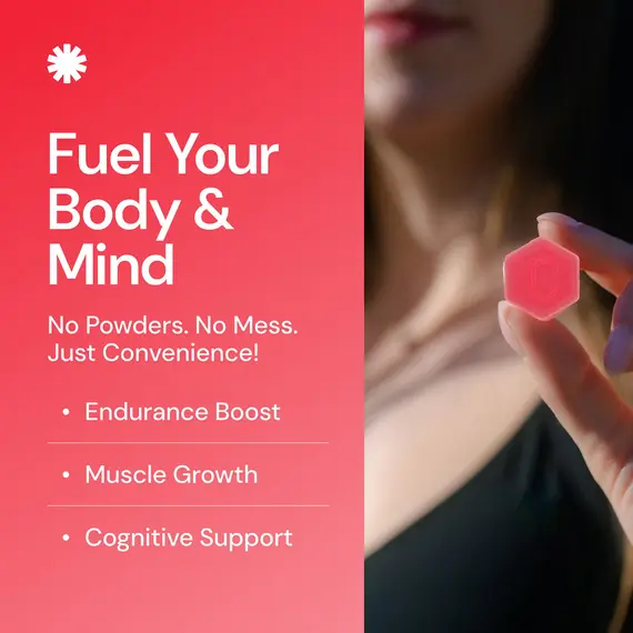 Creatine Monohydrate Gummies Sour Cherry 45 gummies suplement për forcë dhe energji, 2 imazh