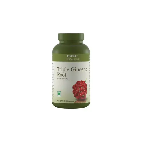 Triple Ginseng Root suplement për energji, vitalitet dhe mbështetje ndaj stresit