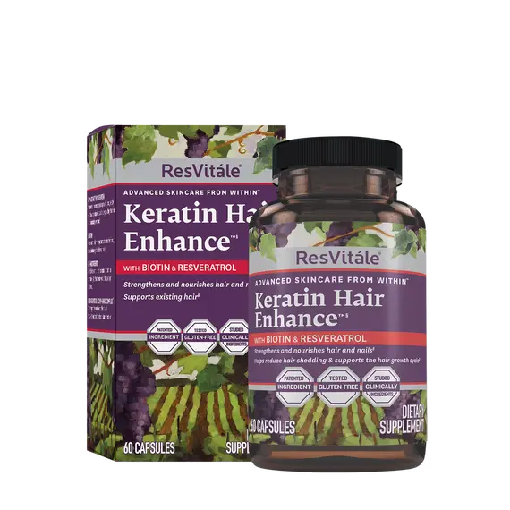 Keratin Hair Enhance Cynatine HNS me biotinë për flokë dhe thonj të fortë